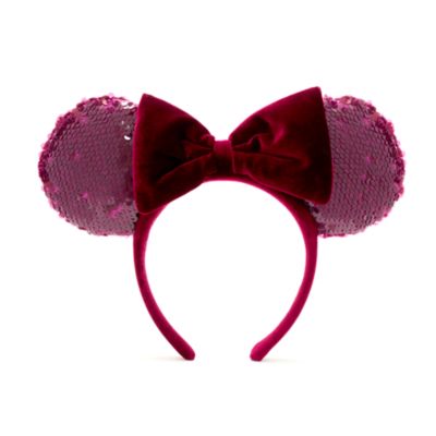 Diadema con orejas de Mickey y Minnie Mouse de Disney para adultos